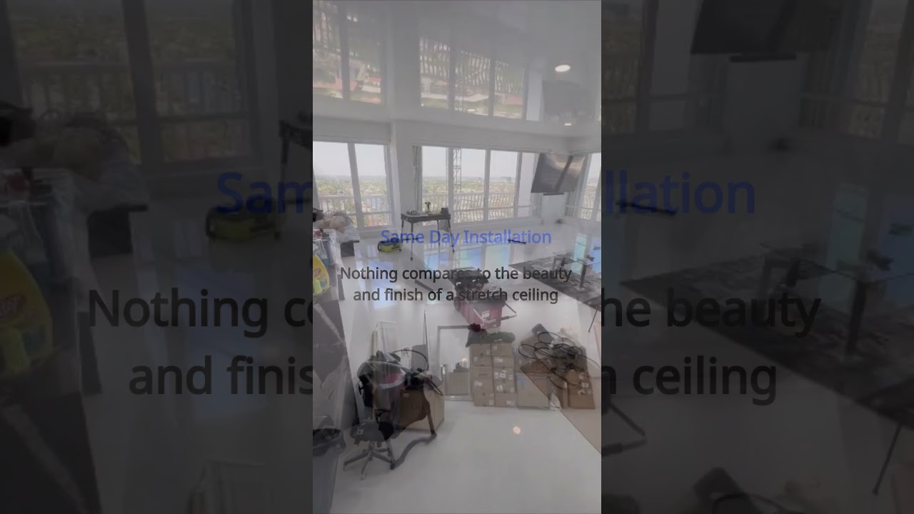 🎨 Endless Ceiling Designs! 🌈 Customize your space with OneStretchCeiling Miami  #DesignInspiration