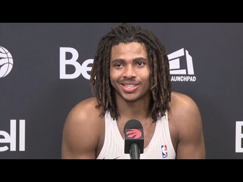 Collin Murray-Boyles Postgame Interview -  Raptors vs Magic | 2025-26 NBA Season