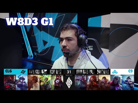 CLG vs C9 | Week 8 Day 3 S13 LCS Spring 2023 | CLG vs Cloud 9 W8D3 Full Game