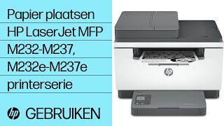 Papier plaatsen | HP LaserJet MFP M232-M237, M232e-M237e printerserie | HP
