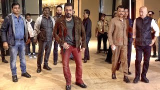 Salman Bhai हमारी जान है - Salman Khan, Anil Kapoor, Anupam Kher arrives at Subhash Ghai’s Birthday