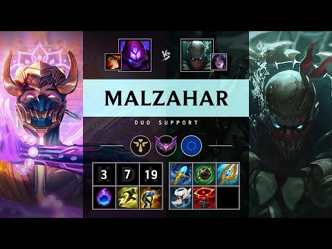 Malzahar Support vs Pyke - EUW Master Patch 25.14