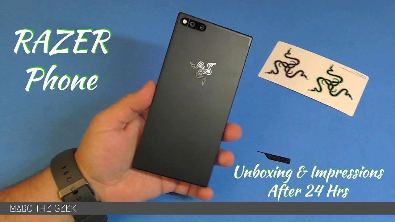 RAZER Phone Unboxing & Impressions After 24 Hrs