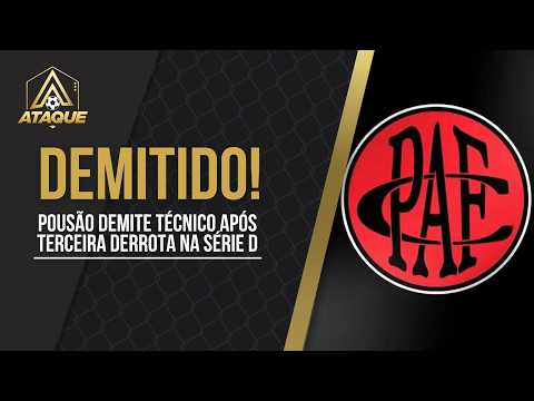 AGORA: POUSO ALEGRE DEMITE TÉCNICO APÓS TERCEIRA DERROTA NA SÉRIE D