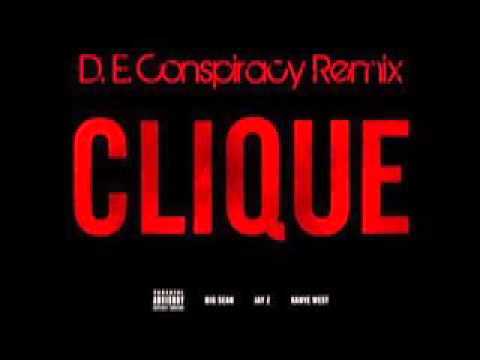 Big Sean, Kanye West, Jay Z - Clique - D.E. Conspiracy Remix