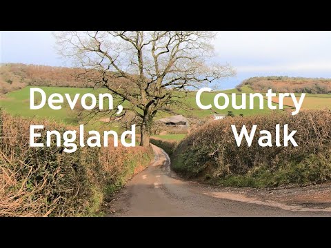 Country Walk In Early Spring - Walking In English Countryside - Virtual Hike For Treadmill