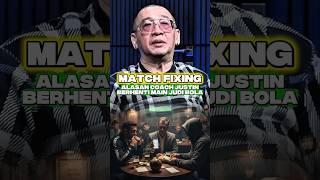 alasan coach Justin berhenti main judi bola!! #podcastclips #justinusl