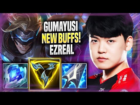 GUMAYUSI SHOWS WHY EZREAL IS BROKEN WITH NEW BUFFS! - T1 Gumayusi Plays Ezreal ADC vs Jhin!