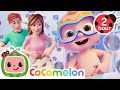 JJ S Family Belly Button Song CoComelon Nursery Rhymes Kids Songs 2 HOURS After School Club