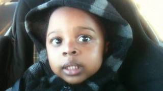 My 2 yr old singing "He has a plan for you" by Andrae Crouch