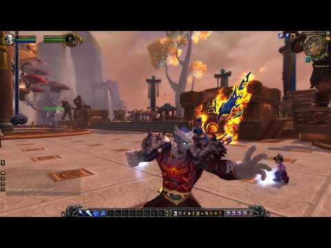 WOW PTR 7.3 - Mage Animation - Draenei Male