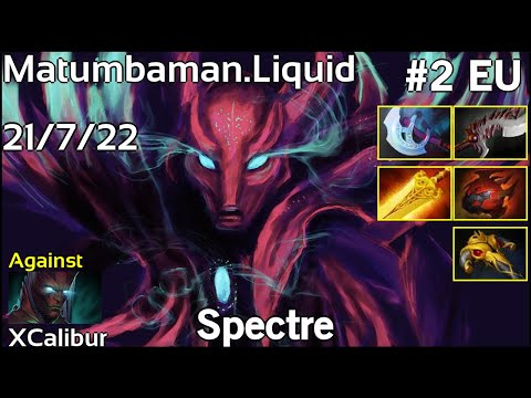 Matumbaman [Liquid] Spectre - Dota 2  7.18 - 7000  Avg MMR