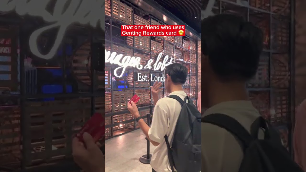 Earn & redeem Genting Rewards points!