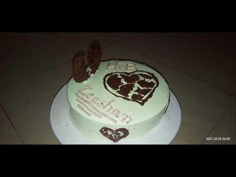Zeeshan Birthday Cake Made By Me ;D