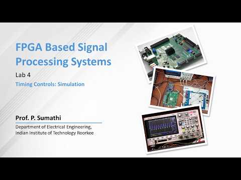 Promo Video of FPGA Based Signal Processing Systems by Prof P Sumathi