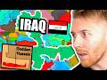 I Drew INSANE Borders For An Iraq Empire In 2025 Dummynation