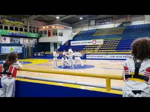 TAEKWONDO DEMONSTRATION IN LEBANON AT AL RIYADI BEIRUT 2018