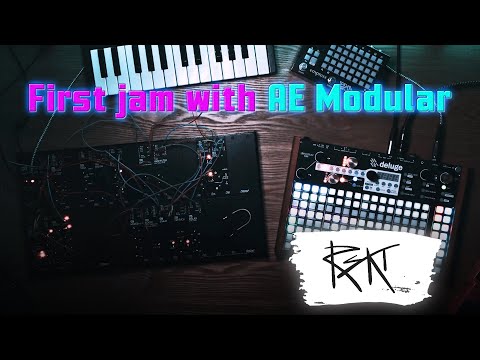 First jam with AE Modular Starter Rack 2