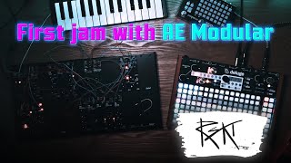 Video thumbnail for First jam with AE Modular Starter Rack 2 by RSKT - The Capable Musician