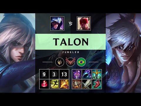 Talon Jungle vs Lee Sin - BR Grandmaster Patch 25.11