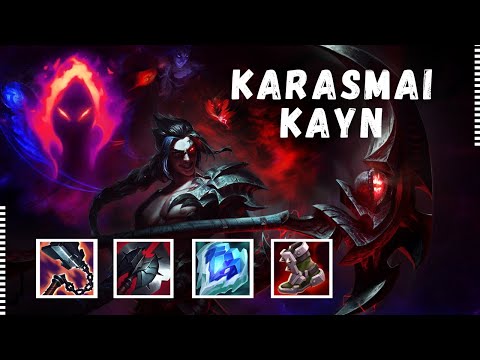 🔥KarasMai Darkin Kayn Jungle VS Poppy 🔥 #Kayn #Gameplay