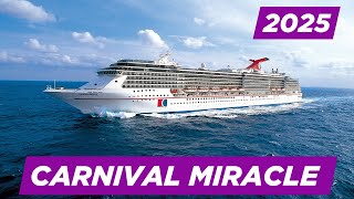 Inside the Carnival Miracle! Full Cruise Ship Tour & Review (2025)