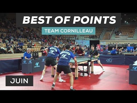 Best of Points Team Cornilleau - Juin 2022