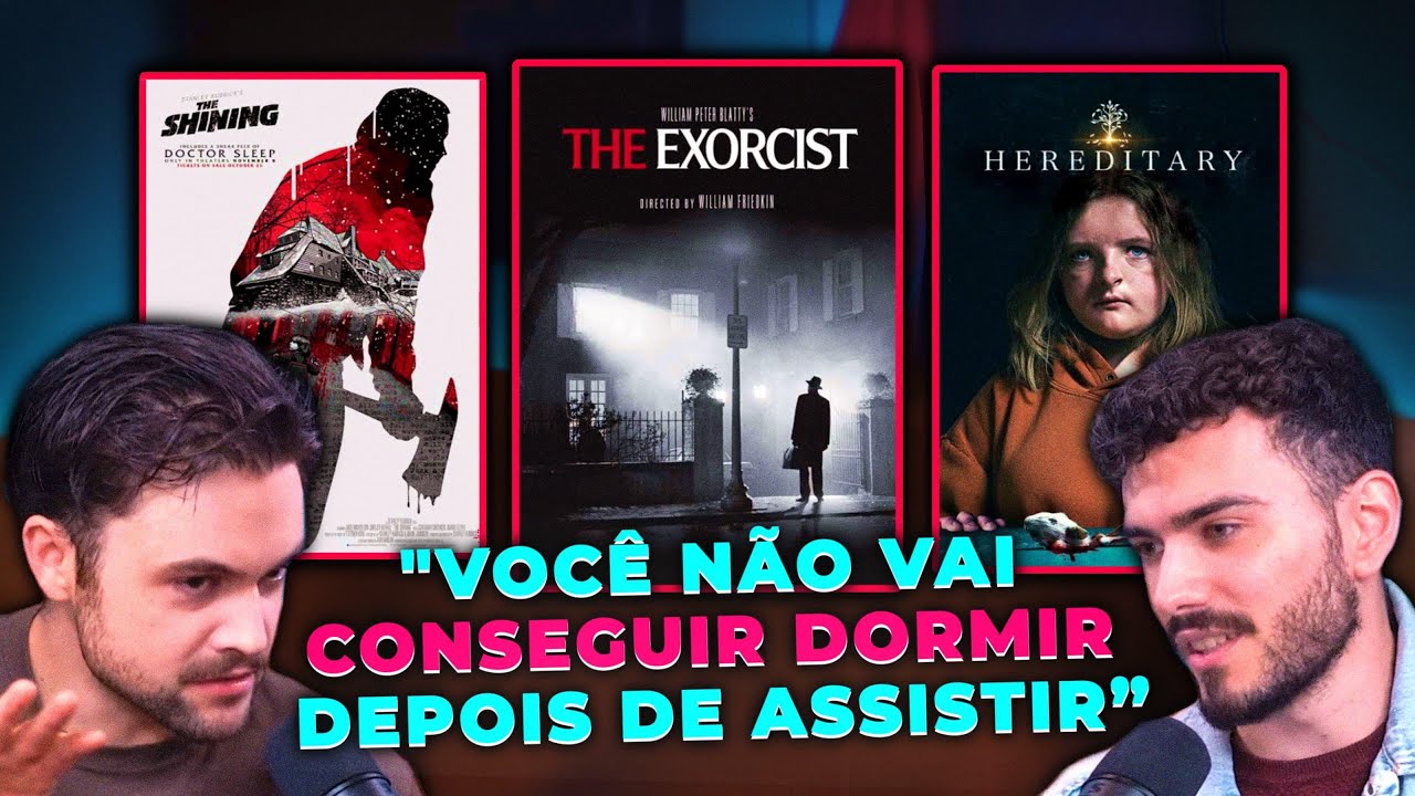 Os 30 Filmes mais ASSUSTADORES da História. SERÁ MESMO? | Papinho #024