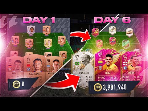 What's the Best Team you can make in 6 Days on FIFA 22?