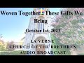Woven Together: These Gifts We Bring | October 1st, 20203 | Carol Wise