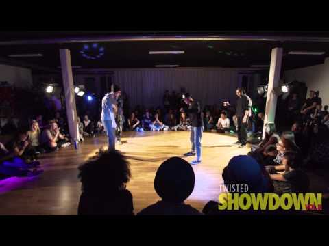 TFDA SHOWDOWN 2014 vol 8. Allstyle Quarter Final  -  S.Bravo & A.T v.s Jonas & Hozan
