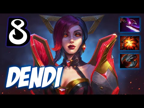 Dendi Lina - B8 vs V-Gaming - Dota 2 Pro Gameplay [Watch & Learn]
