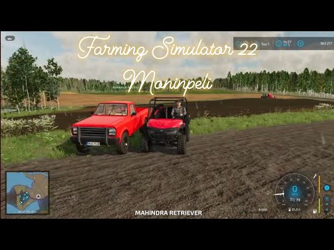 Farming Simulator 22 moninpeli sekoilua