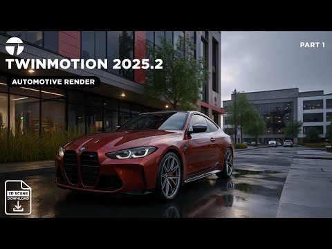 Still Getting Fake-Looking Renders? Watch This Automotive Scene Come Alive in Twinmotion 2025.2