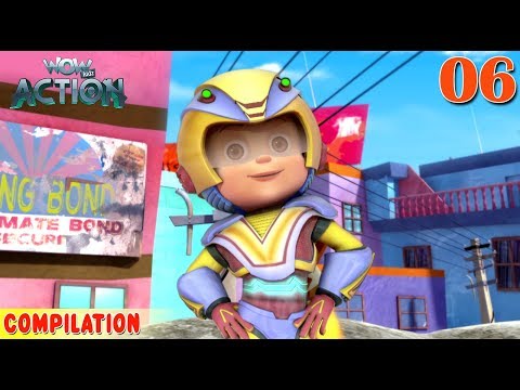 Vir : The Robot Boy | Vir Action Collection - 6 | Action series | WowKidz Action
