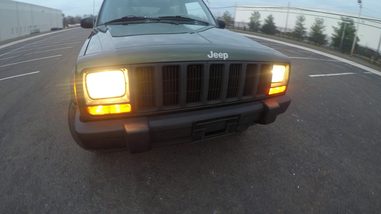 4K Review 1998 Jeep Cherokee 2 door 4x4 Virtual Test-Drive ...