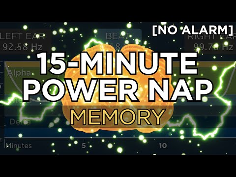 15-minute POWER NAP to Improve Memory (90 Minute Benefit)