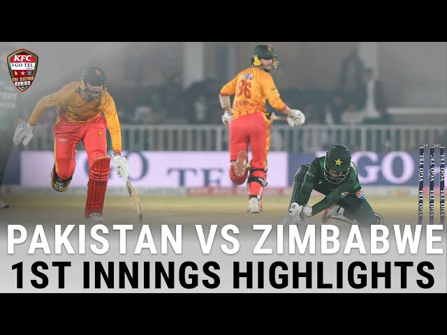 1st Innings Highlights | Pakistan vs Zimbabwe | Match 01 | Tri Nation Series | PCB | M2T1U