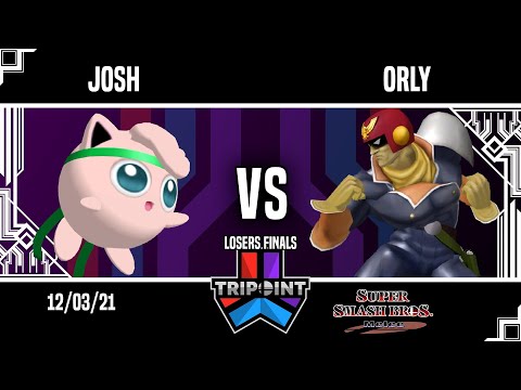 Tripoint Smash 123 - Losers Finals - Josh(Jigglypuff) Vs. ORLY(Captain Falcon)