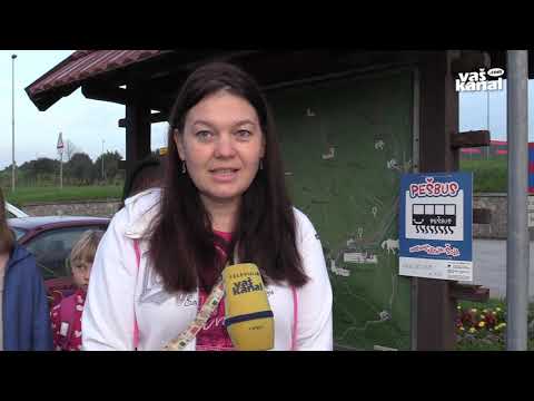 Šolarji spet na pešbus