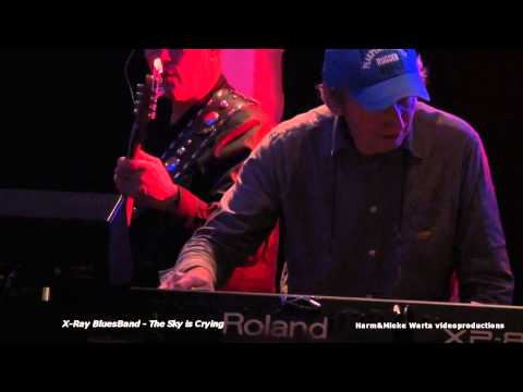 X-Ray BluesBand - The Sky is Crying (keyboardsolo) - Someren 26 okt. 2014