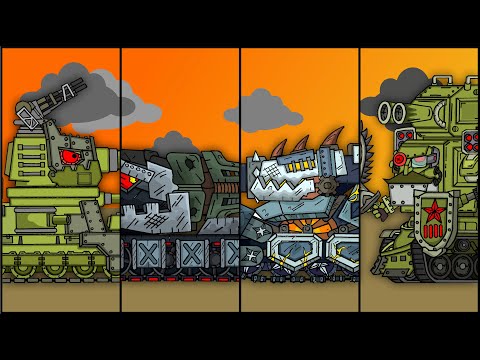Drawing The Best Tanks Part 3 - Cartoons About Tanks
