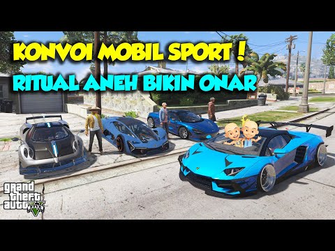 LUXURY CAR CONVOY BECOMES CHAOS, SULTAN UPIN IPIN IS VERY ANGRY - GTA V SULTAN UPIN IPIN SPECIAL ...