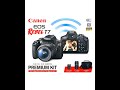 Canon EOS Rebel T7 HOW TO Shoot  and playback Videos #CanonEOSRebelt7 #EOST7