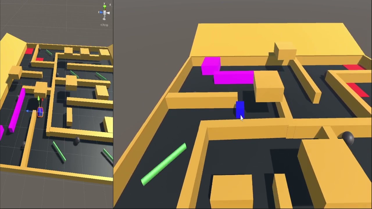 Learning Unity - Obstacle Course