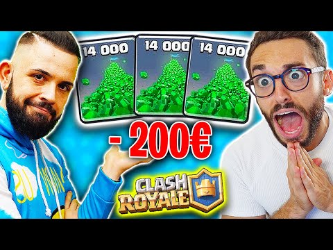 BASTA!! CICCIO MI FA SPENDERE ALTRI 200€! - Clash Royale w/Cicciogamer89