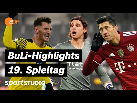 Alle Spiele, alle Tore | Bundesliga, 19. Spieltag Highlights 2021/22 | sportstudio