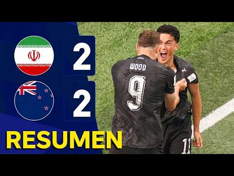 Resumen Irán vs Nueva Zelanda