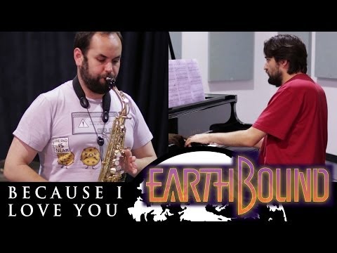 Because I Love You from Earthbound + Beethoven's Piano Sonata No. 8 for Piano, Sax