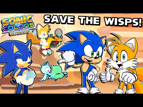 Sonic and Tails REACT to Sonic Colors Rise of the Wisps PART 1!